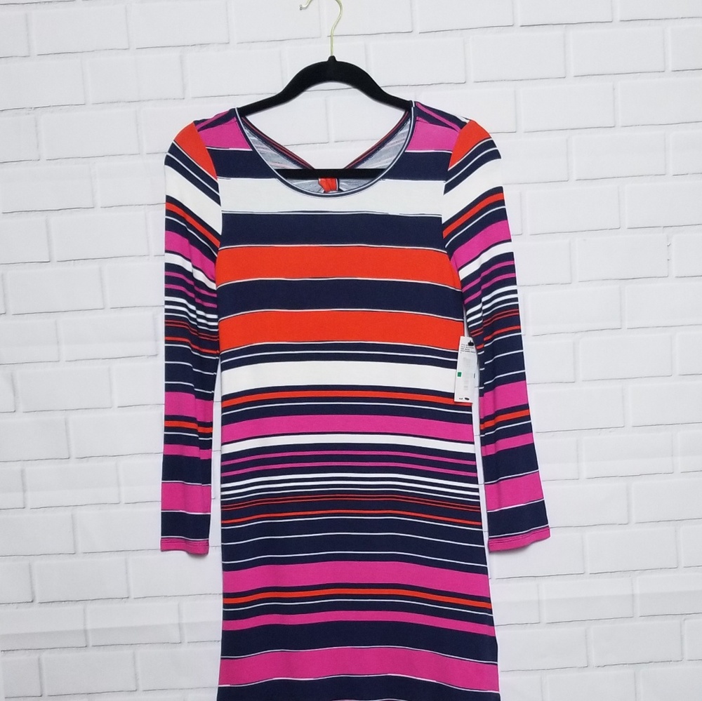 Jessica Simpson long striped tunic, or short dress